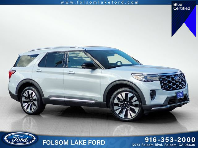 Certified 2025 Ford Explorer Platinum w/ LUX Leather Package image 1