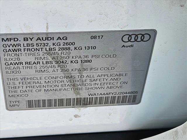Used 2018 Audi SQ5 Premium Plus AWD/4WD image 26