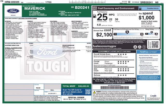 Certified 2025 Ford Maverick XLT w/ 4K Tow Package AWD/4WD image 39