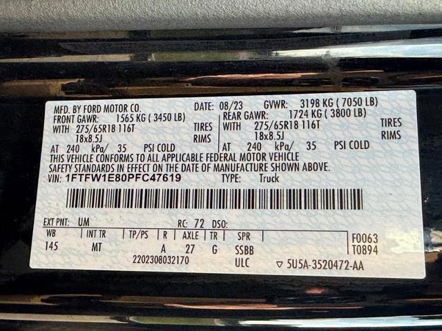 Certified 2023 Ford F150 XLT AWD/4WD image 26