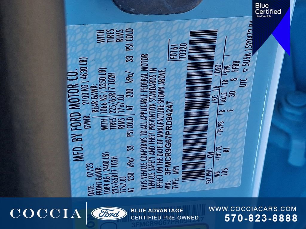 Certified 2023 Ford Bronco Sport Heritage w/ Heritage Convenience Package image 27