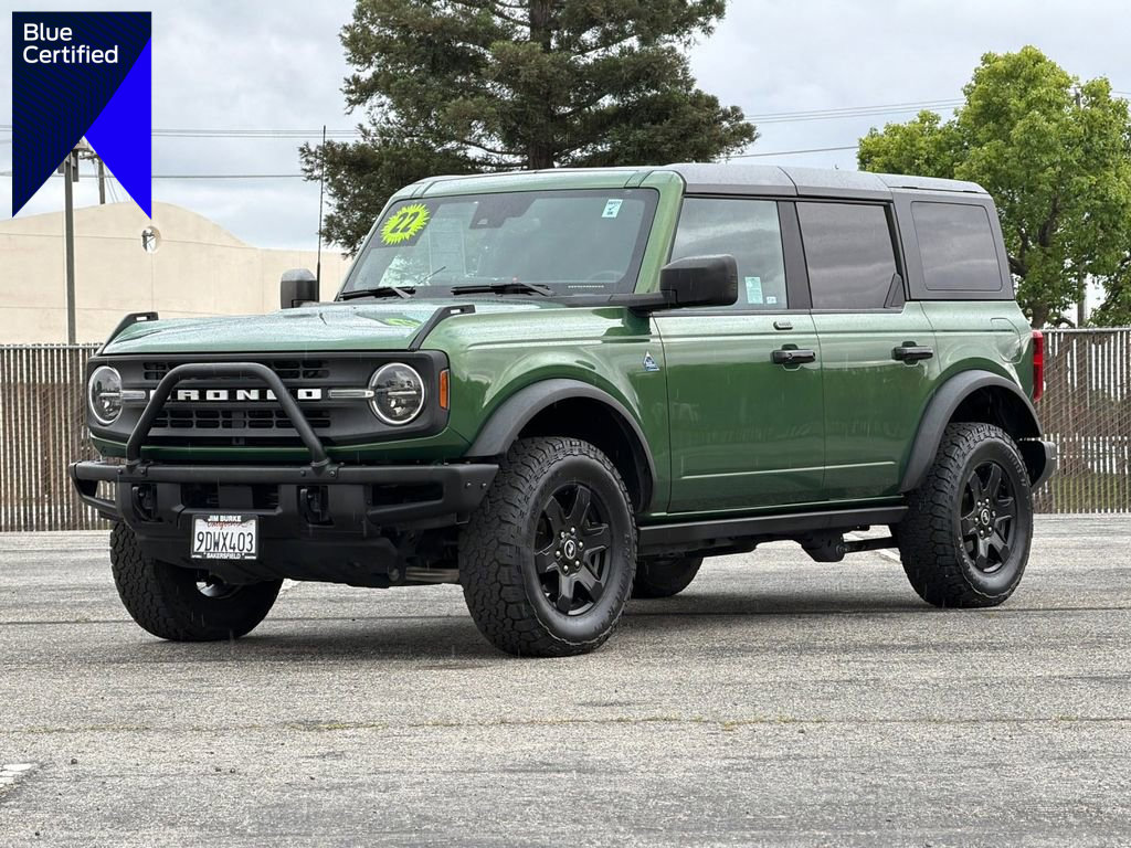 Certified 2022 Ford Bronco Black Diamond