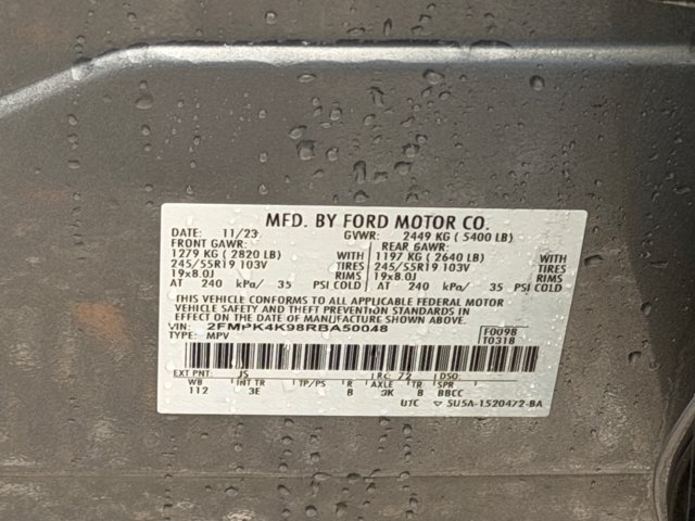 Certified 2024 Ford Edge Titanium AWD/4WD image 12