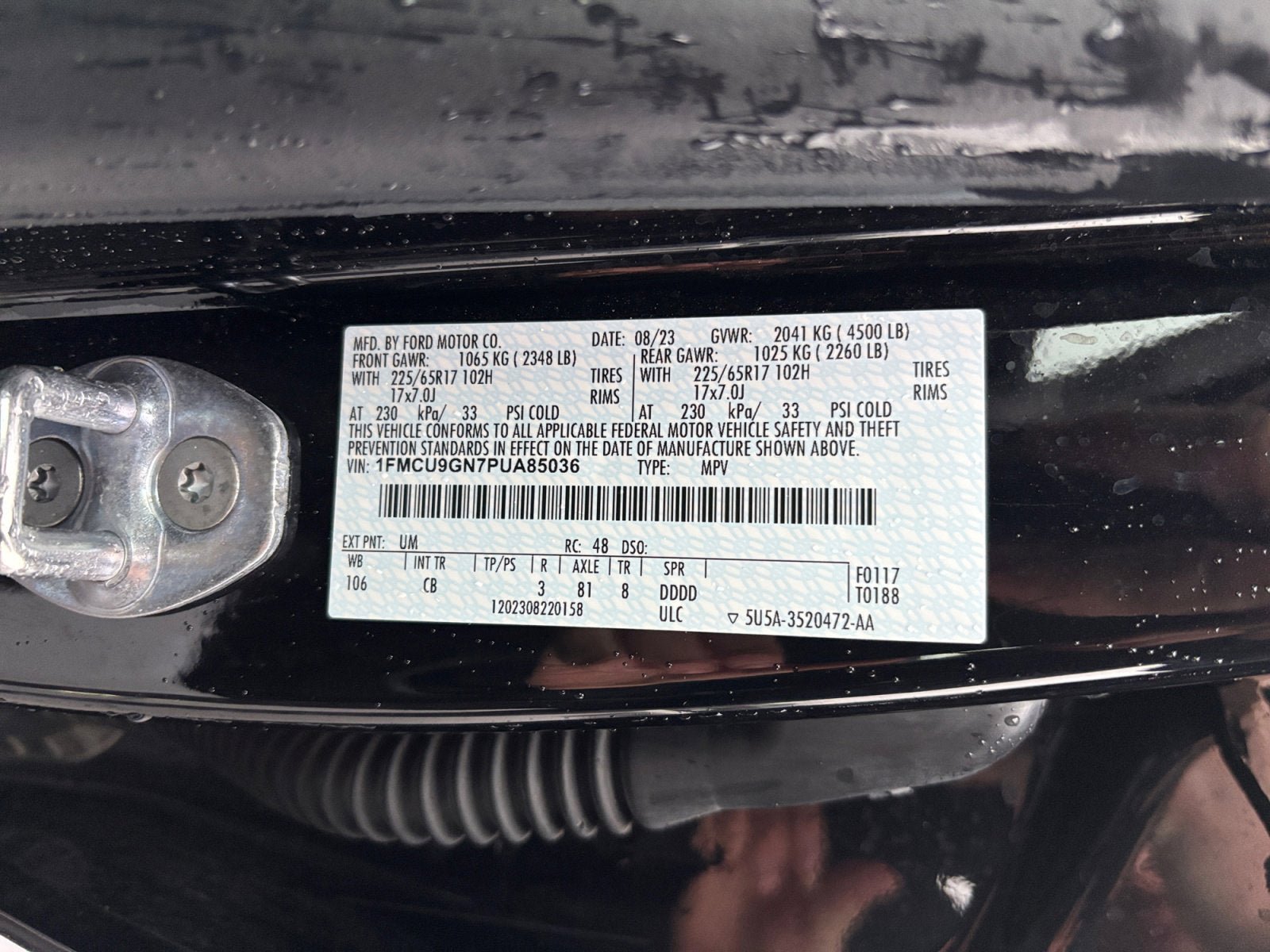Certified 2023 Ford Escape Active AWD/4WD image 28