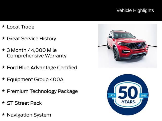 Certified 2020 Ford Explorer ST w/ ST Street Pack image 10