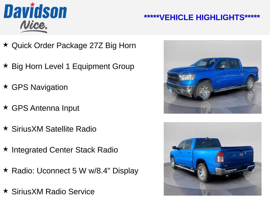 Used 2022 RAM 1500 Big Horn AWD/4WD image 4
