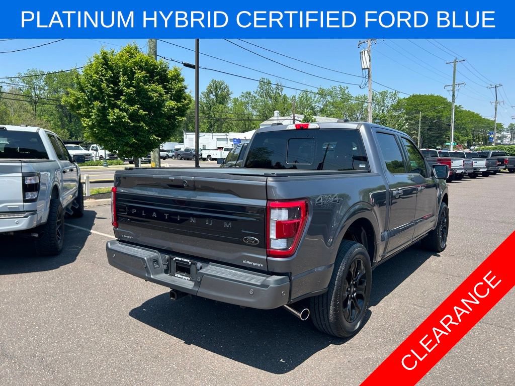 Certified 2022 Ford F150 Platinum w/ Equipment Group 701A High AWD/4WD image 5