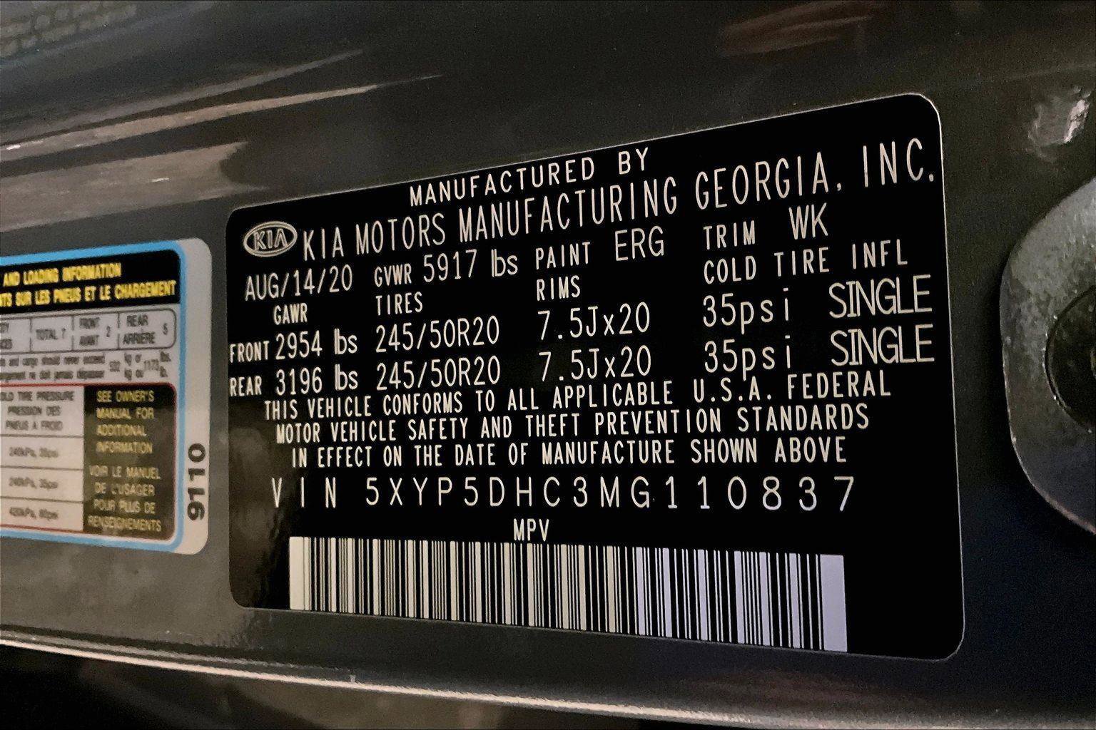 Used 2021 Kia Telluride SX w/ SX Prestige Package image 33