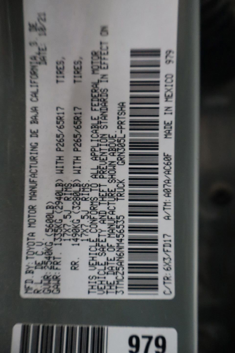 Used 2022 Toyota Tacoma TRD Sport image 23