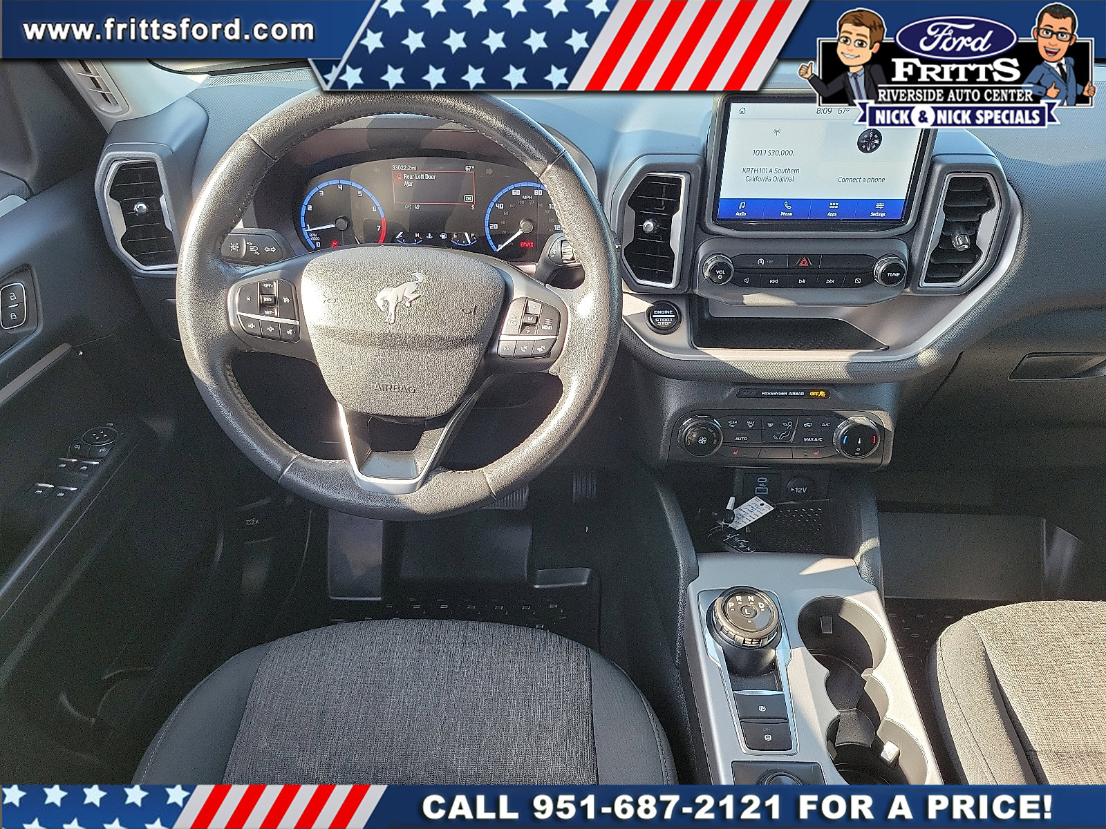 Certified 2022 Ford Bronco Sport Big Bend w/ Convenience Package AWD/4WD image 5