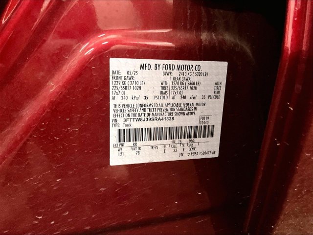 Certified 2025 Ford Maverick XLT w/ Equipment Group 301A AWD/4WD image 32