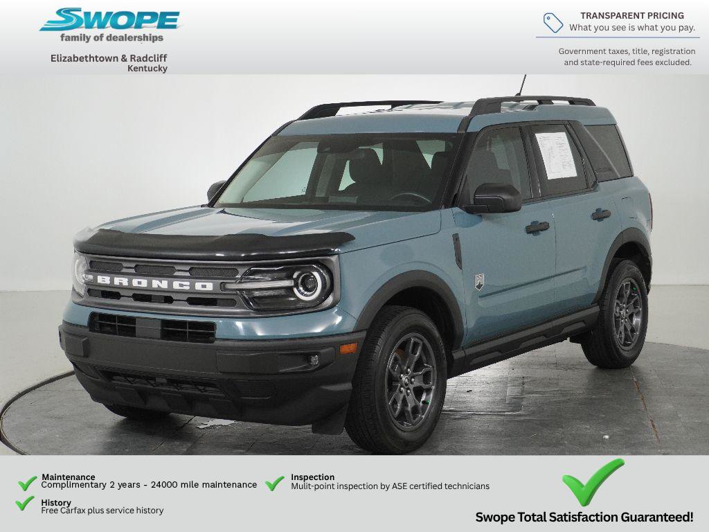 Certified 2022 Ford Bronco Sport Big Bend w/ Convenience Package AWD/4WD image 7