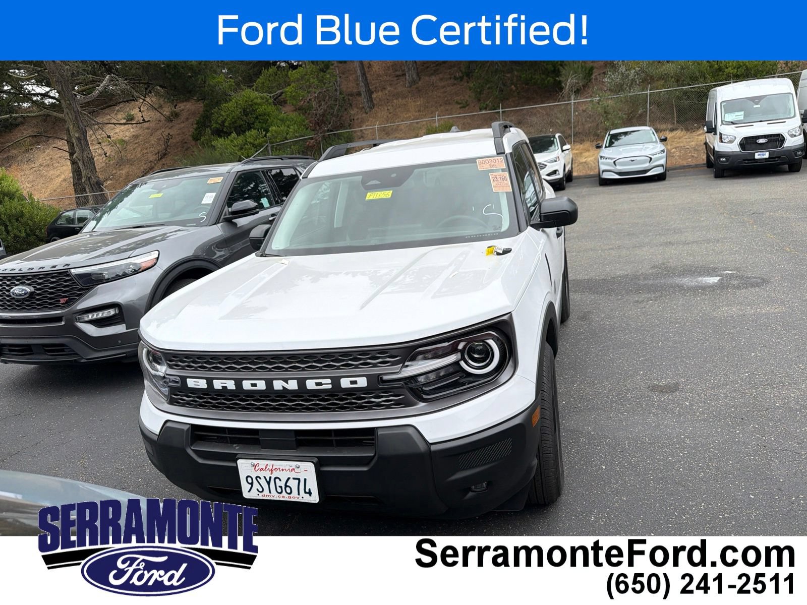 Certified 2025 Ford Bronco Sport Big Bend w/ Convenience Package AWD/4WD image 2