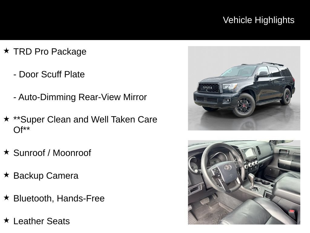 Used 2020 Toyota Sequoia TRD Pro AWD/4WD image 6