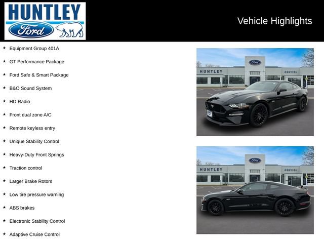 Certified 2023 Ford Mustang GT Premium w/ GT Performance Package RWD image 2