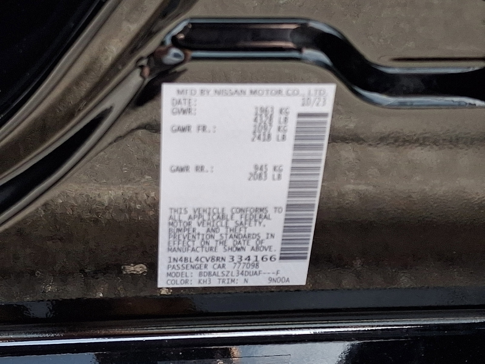 Used 2024 Nissan Altima 2.5 SR w/ SR Premium Package image 18