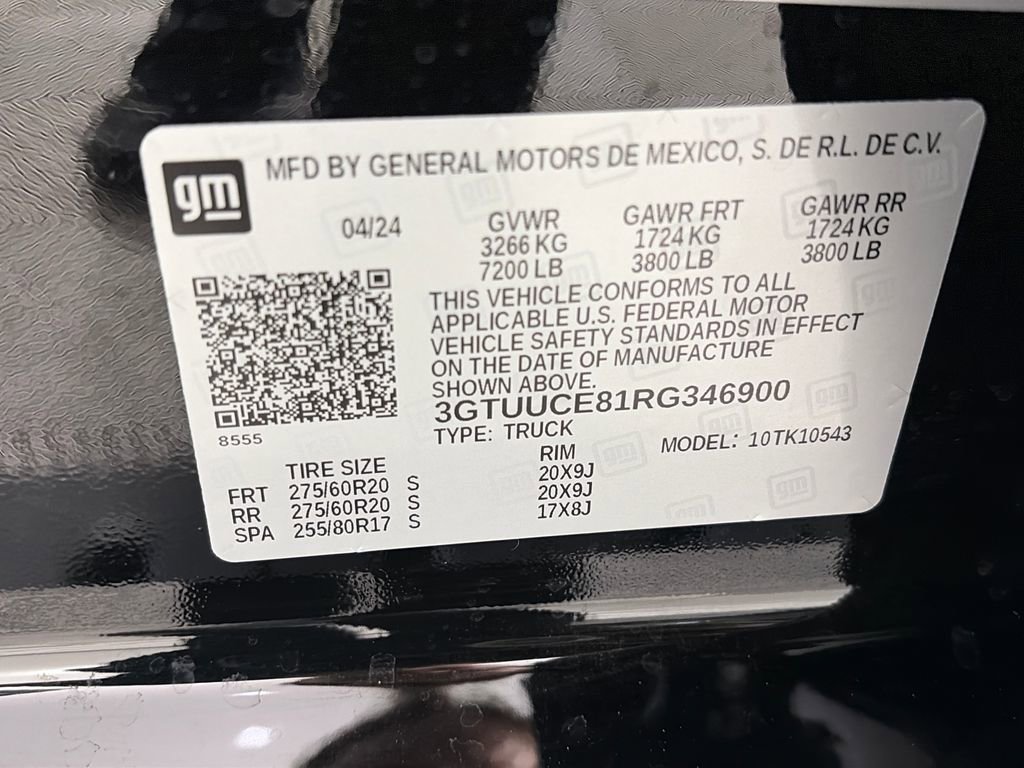 Used 2024 GMC Sierra 1500 Elevation w/ X31 Off-Road Package image 9