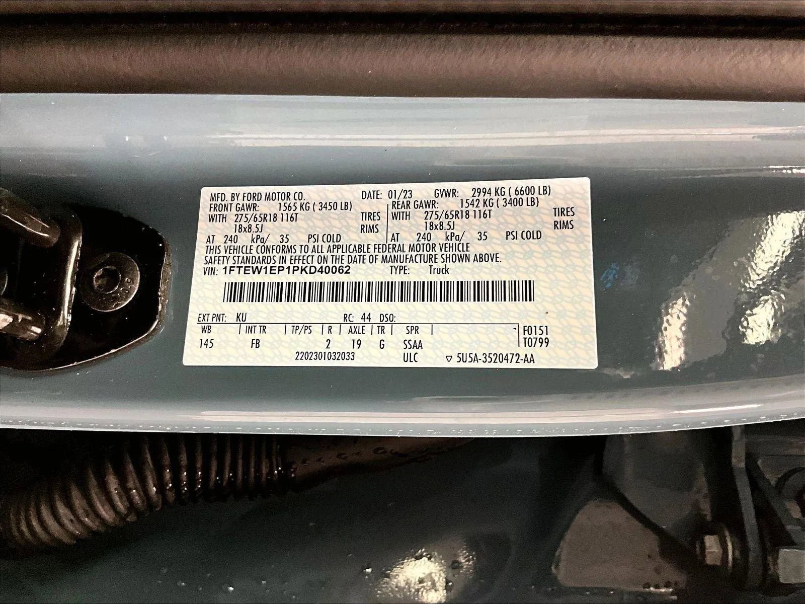 Certified 2023 Ford F150 XLT w/ Equipment Group 302A High image 33