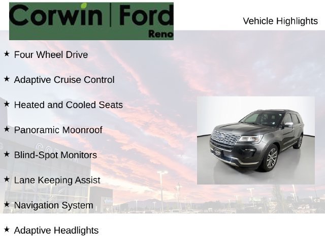 Certified 2019 Ford Explorer Platinum AWD/4WD image 7