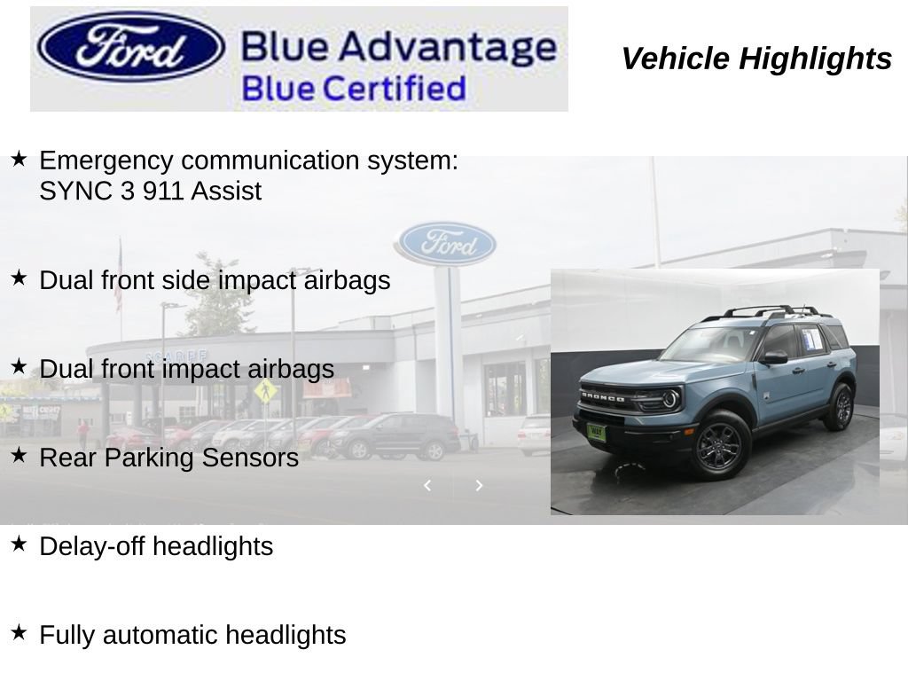 Certified 2023 Ford Bronco Sport Big Bend AWD/4WD image 28