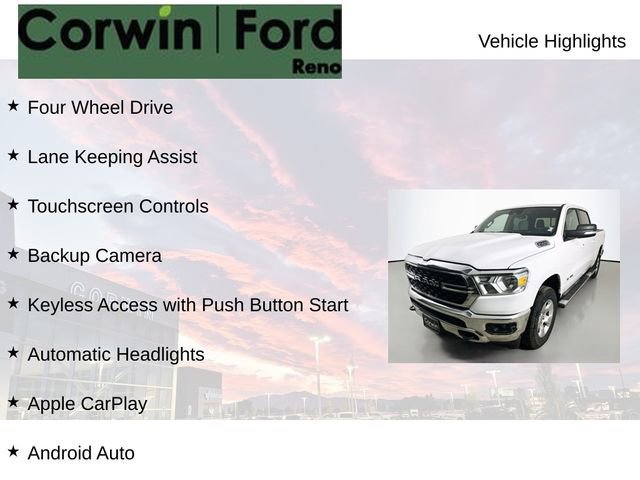 Used 2022 RAM 1500 Big Horn video 2