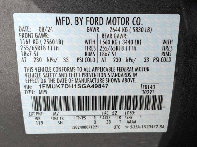 Certified 2025 Ford Explorer Active w/ Active Comfort Package RWD image 37