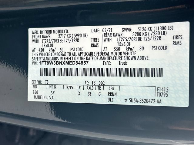 Certified 2021 Ford F350 King Ranch w/ King Ranch Ultimate Package AWD/4WD image 41