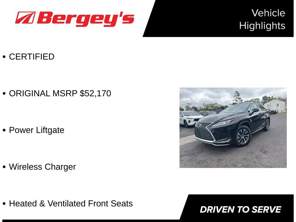 Used 2021 Lexus RX 350 AWD w/ Premium Package image 8