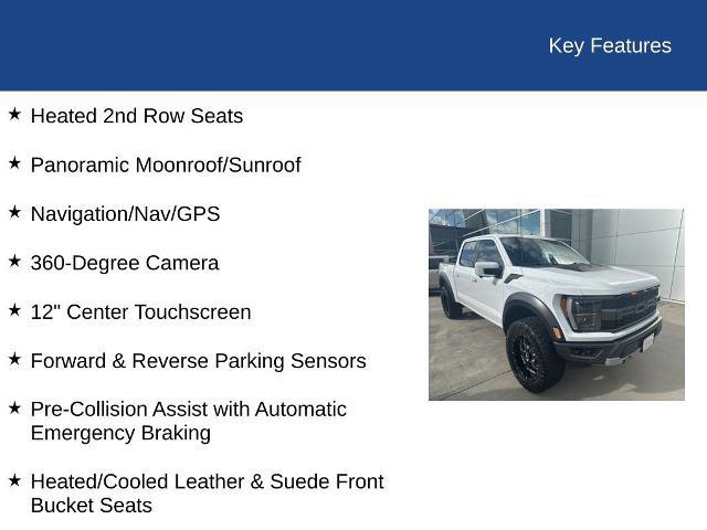 Certified 2022 Ford F150 Raptor w/ Equipment Group 801A High image 34