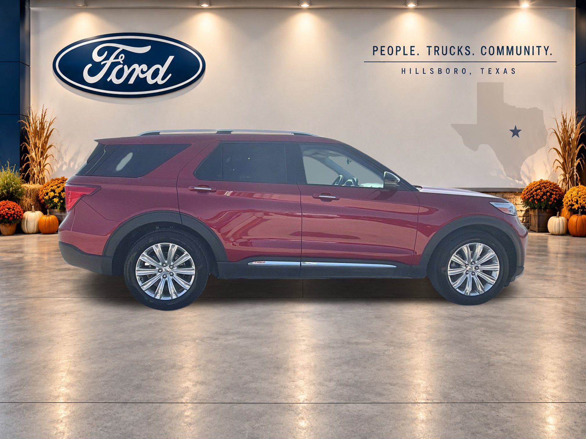 Certified 2023 Ford Explorer Limited w/ Limited Technology Package RWD image 4