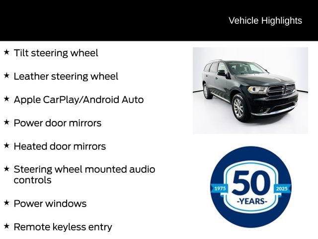 Used 2018 Dodge Durango SXT w/ Quick Order Package 2BB AWD/4WD image 21