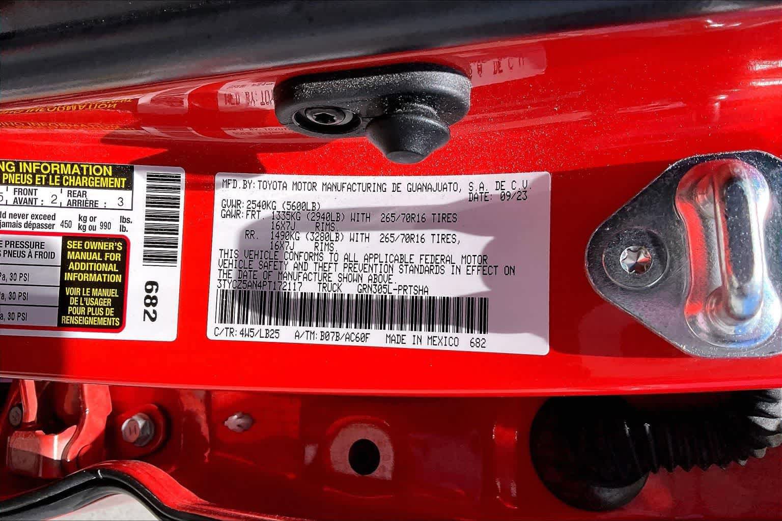 Used 2023 Toyota Tacoma TRD Pro AWD/4WD image 20
