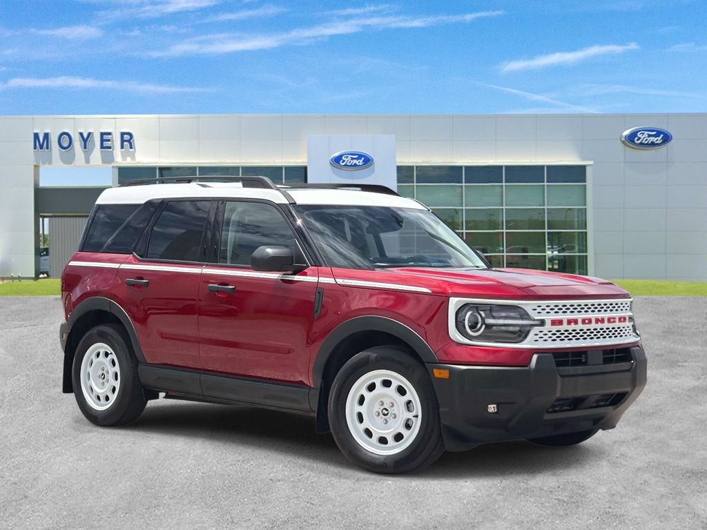 Certified 2025 Ford Bronco Sport Heritage w/ Convenience Package AWD/4WD video 1