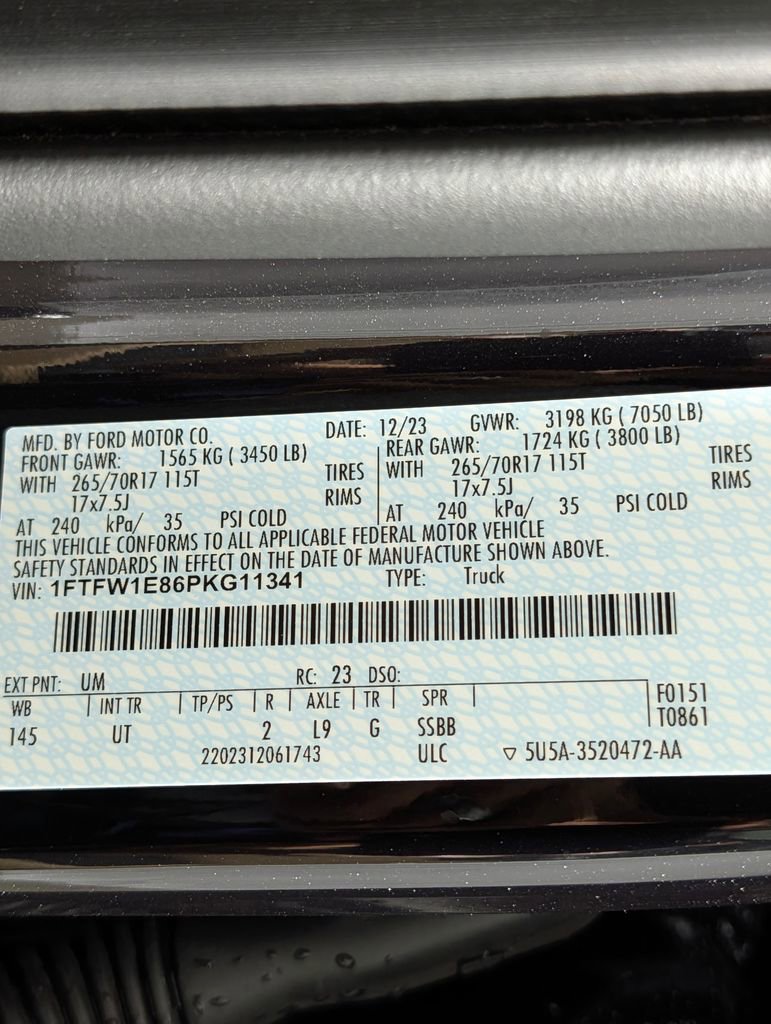 Certified 2023 Ford F150 XLT w/ Equipment Group 301A Mid AWD/4WD image 23