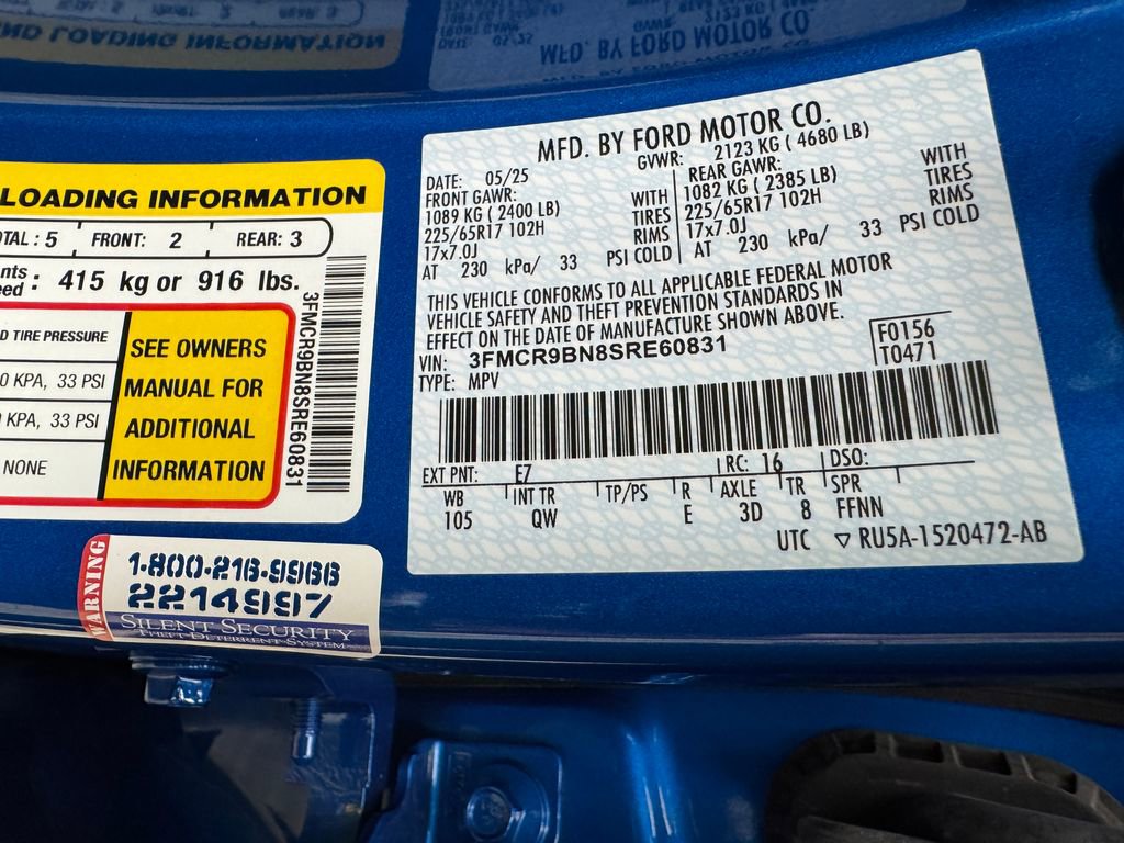 Certified 2025 Ford Bronco Sport Big Bend AWD/4WD image 31