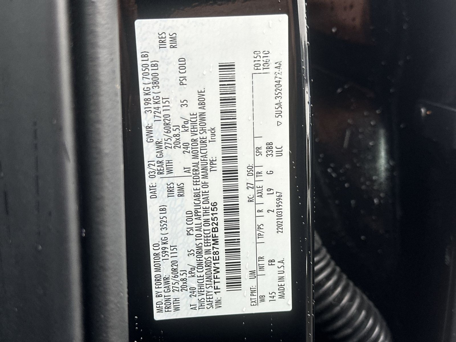 Certified 2021 Ford F150 XLT w/ Equipment Group 302A High AWD/4WD image 36