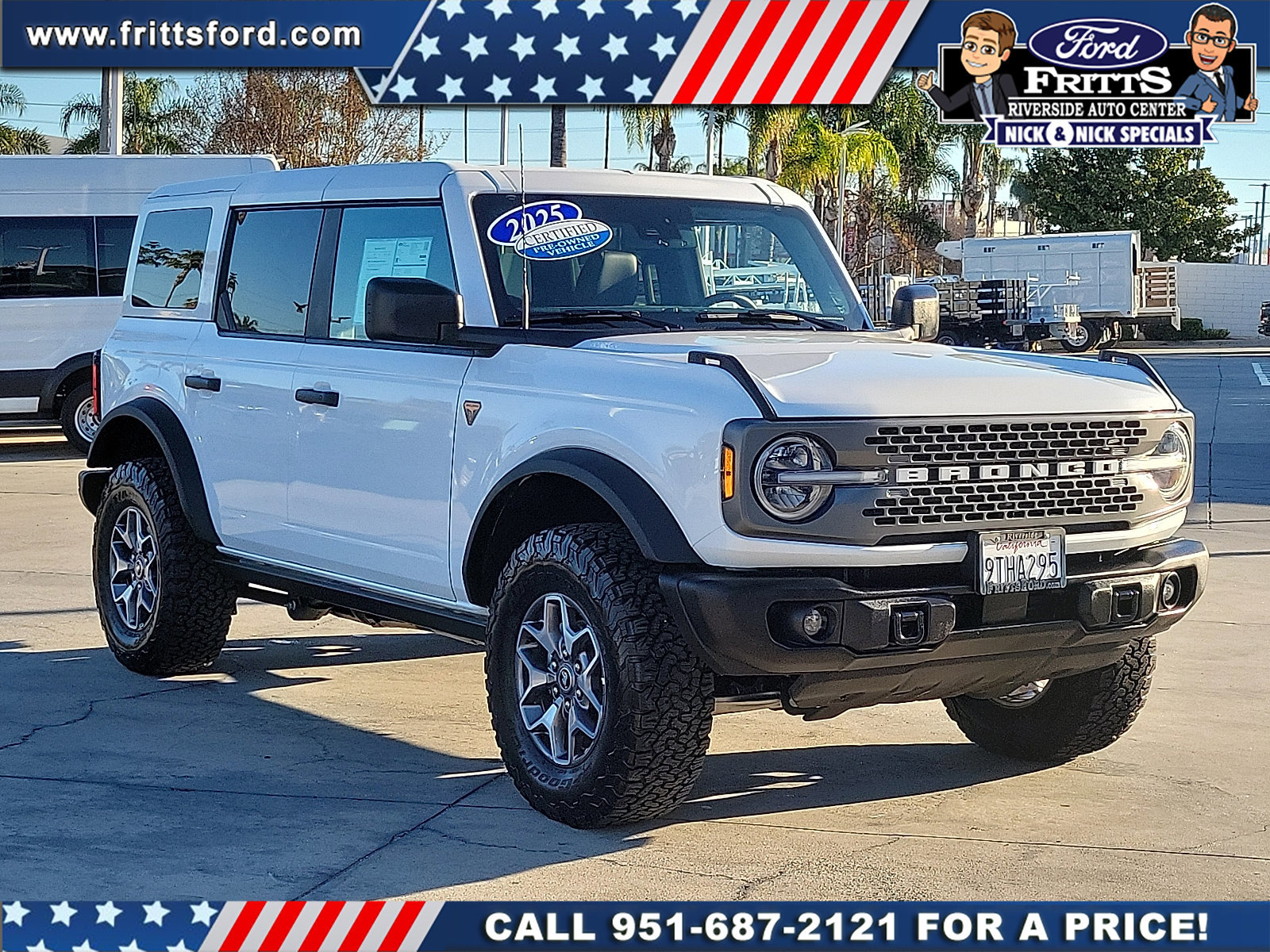 Certified 2025 Ford Bronco Badlands image 3