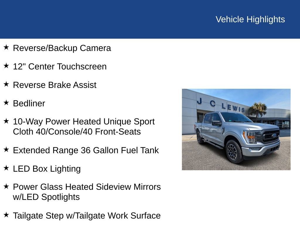 Certified 2022 Ford F150 XLT w/ Equipment Group 302A High AWD/4WD image 28