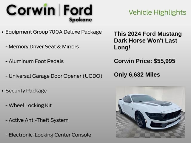 Certified 2024 Ford Mustang Dark Horse image 13