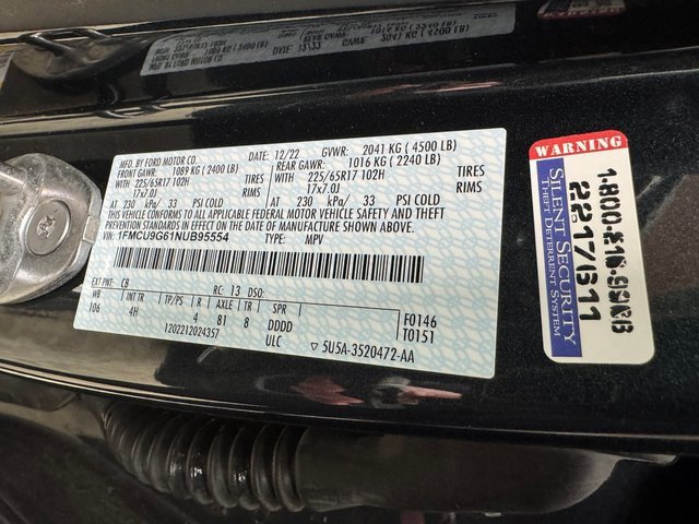 Certified 2022 Ford Escape SE w/ Convenience Package image 31