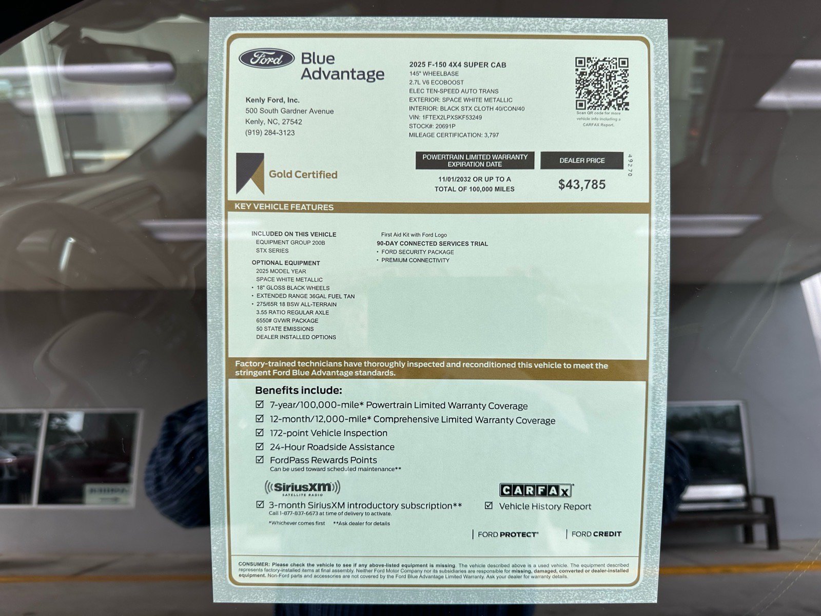 Certified 2025 Ford F150 STX AWD/4WD image 5