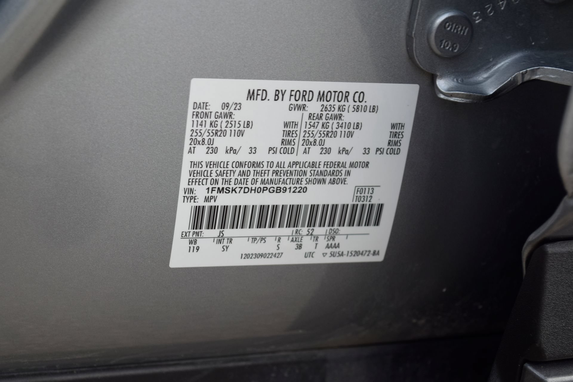 Certified 2023 Ford Explorer XLT w/ Equipment Group 202A RWD image 27
