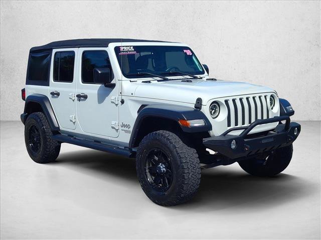 Used 2018 Jeep Wrangler Unlimited Sport S AWD/4WD image 3
