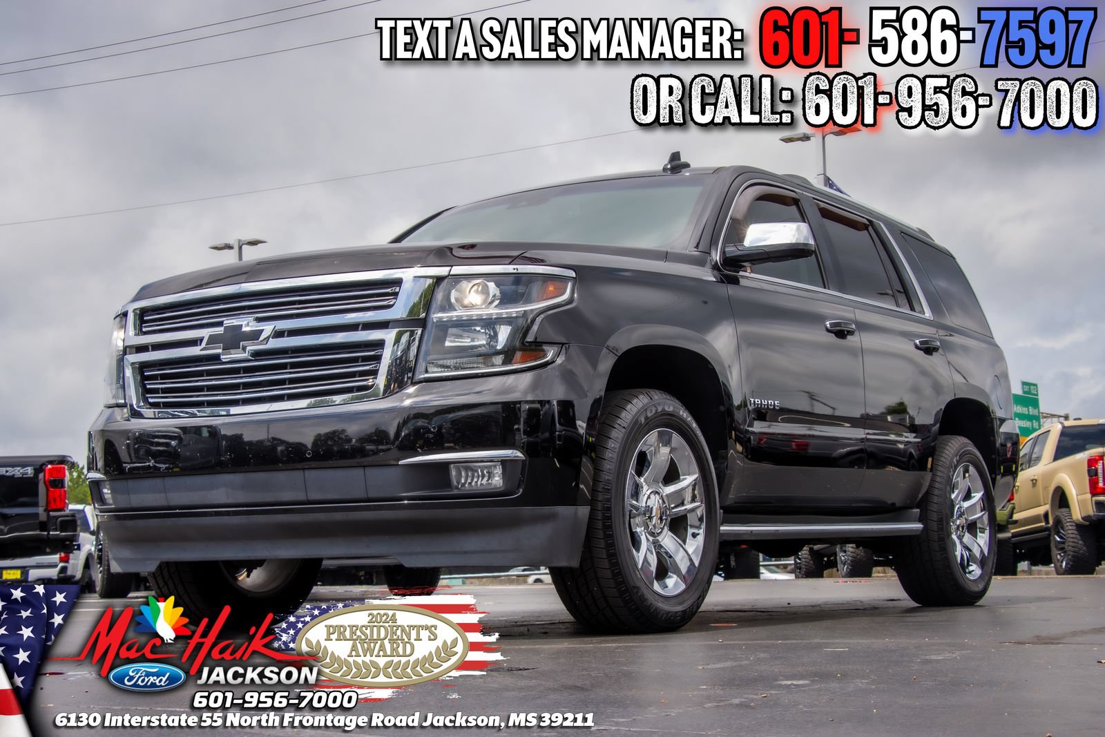 Used 2018 Chevrolet Tahoe Premier w/ Max Trailering Package RWD image 2