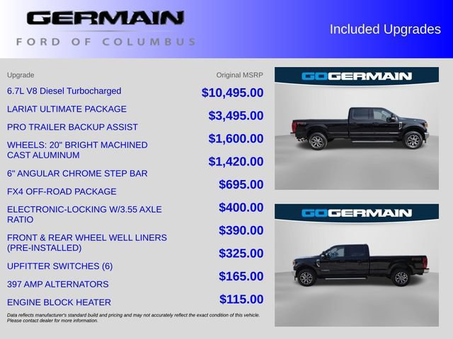Certified 2020 Ford F350 Lariat w/ Lariat Ultimate Package AWD/4WD image 36