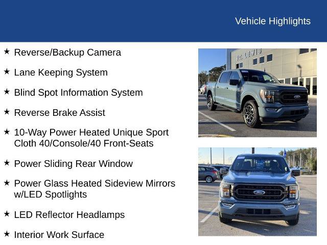 Certified 2023 Ford F150 XLT w/ Equipment Group 302A High image 23