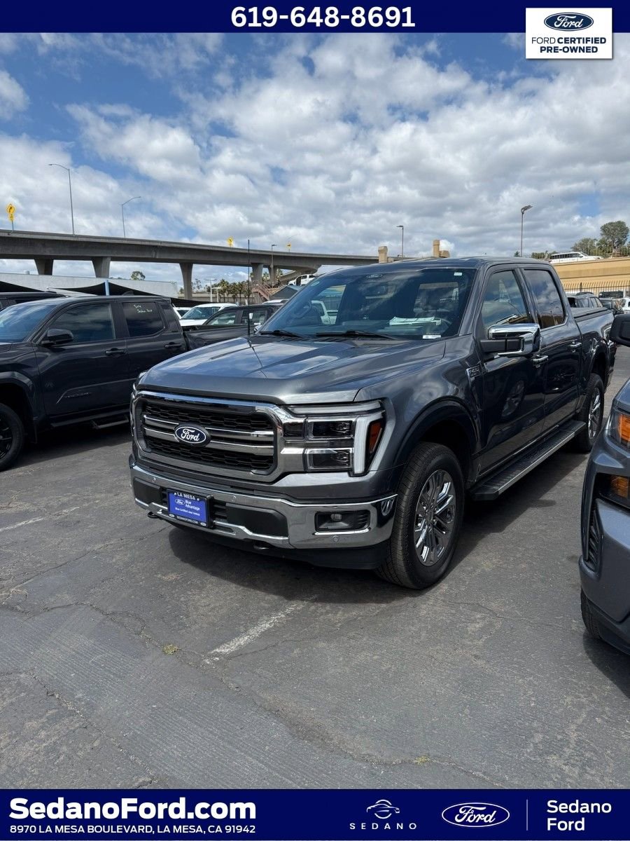 Certified 2025 Ford F150 Lariat w/ Equipment Group 502A High AWD/4WD video 1