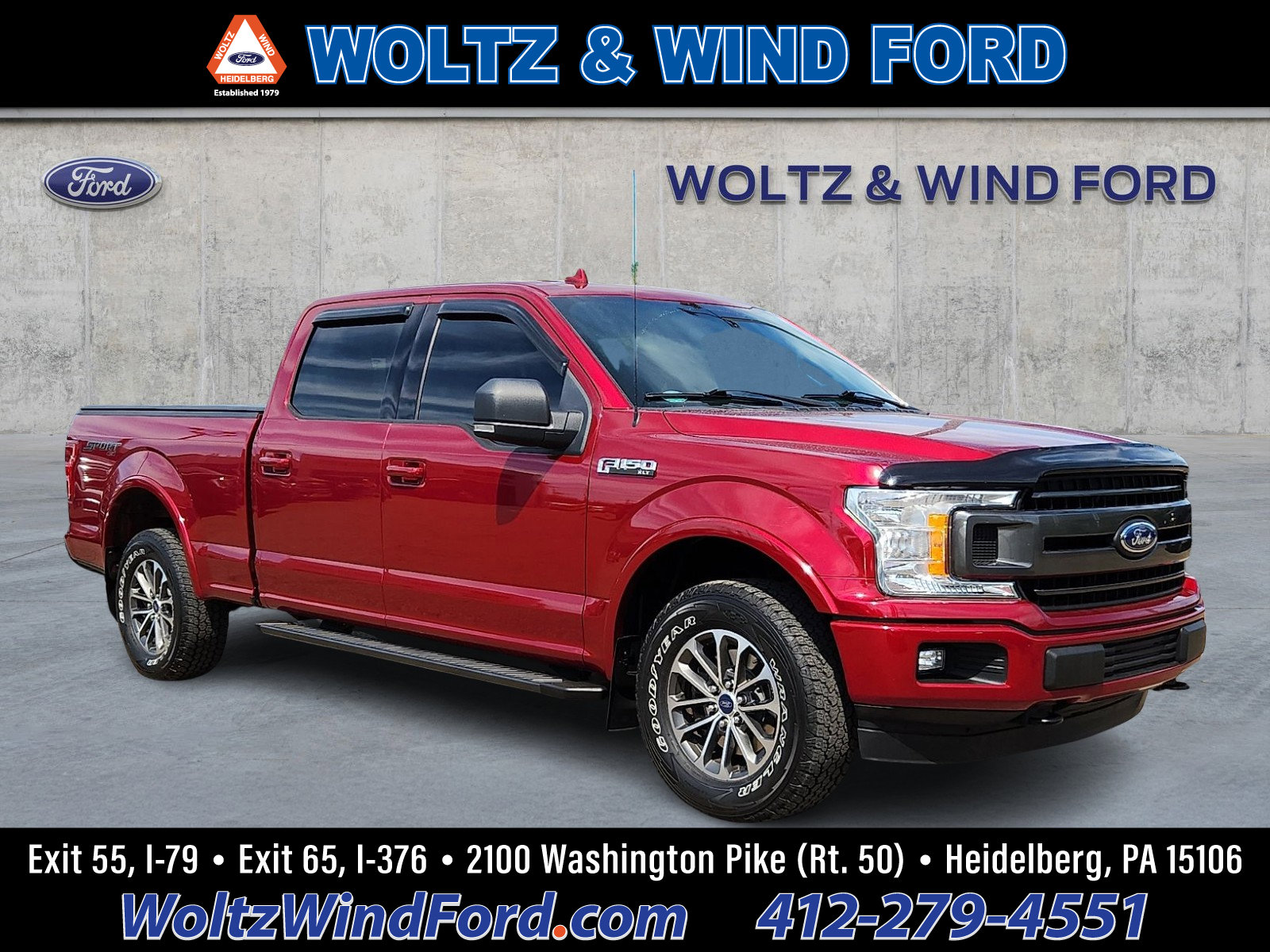 Certified 2018 Ford F150 XLT w/ Equipment Group 302A Luxury AWD/4WD image 1