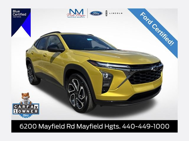 Used 2024 Chevrolet Trax RS w/ Driver Confidence Package