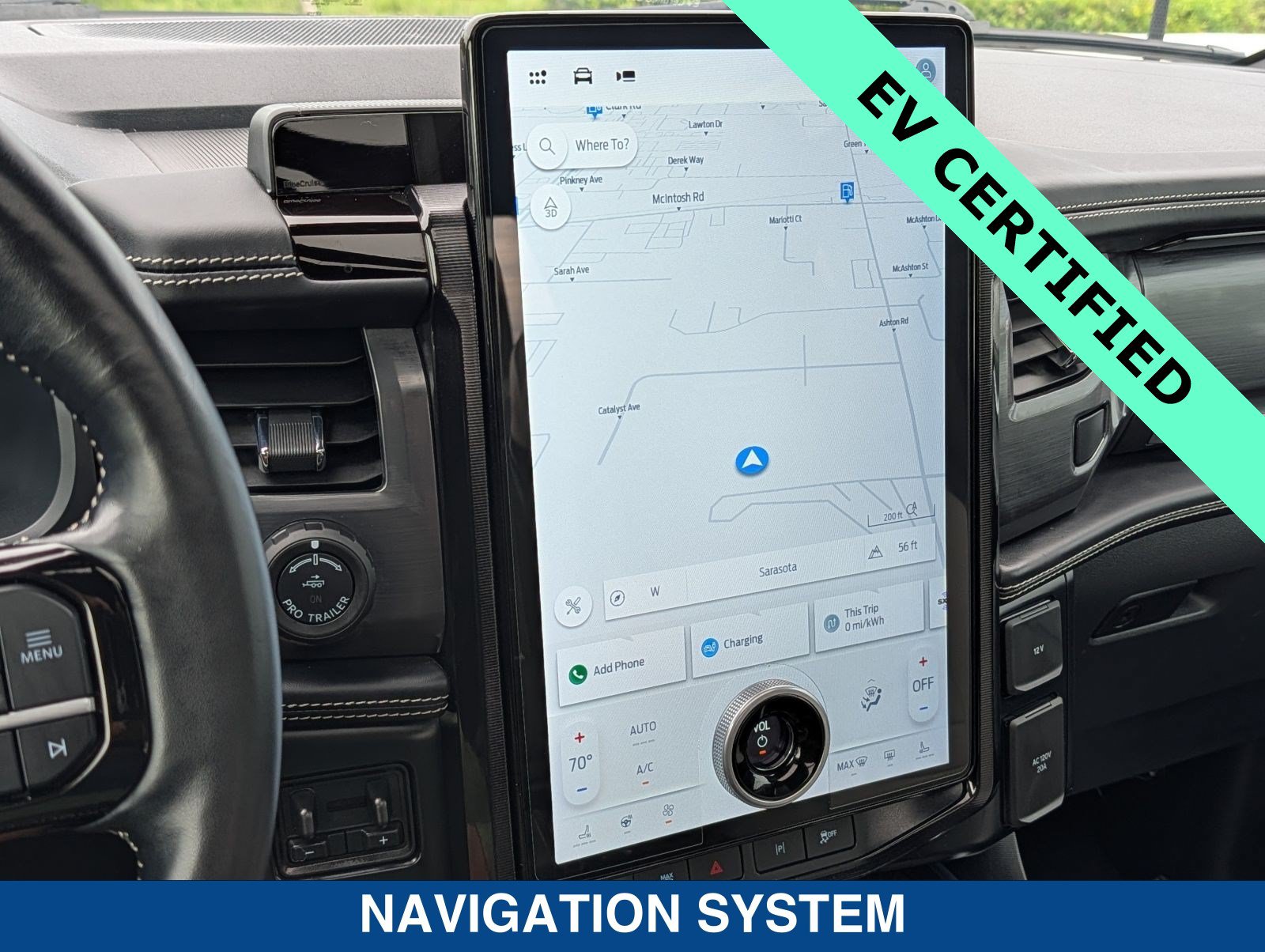 Certified 2023 Ford F150 Lightning Platinum AWD/4WD image 31